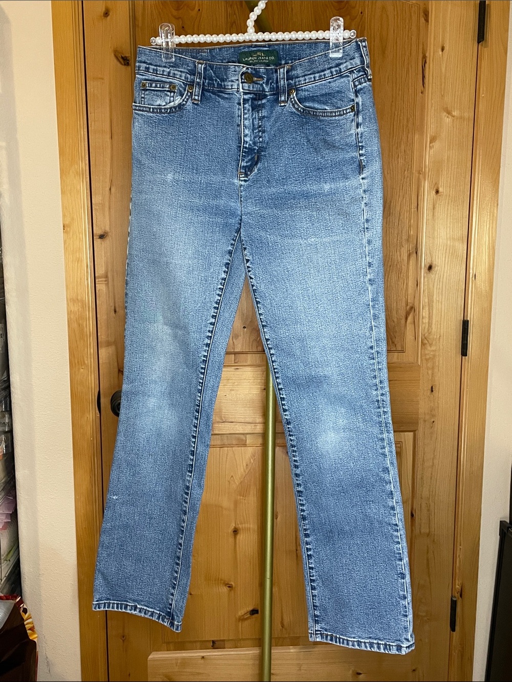Lauren Ralph Lauren Light Blue Straight Leg Jeans Size 6
